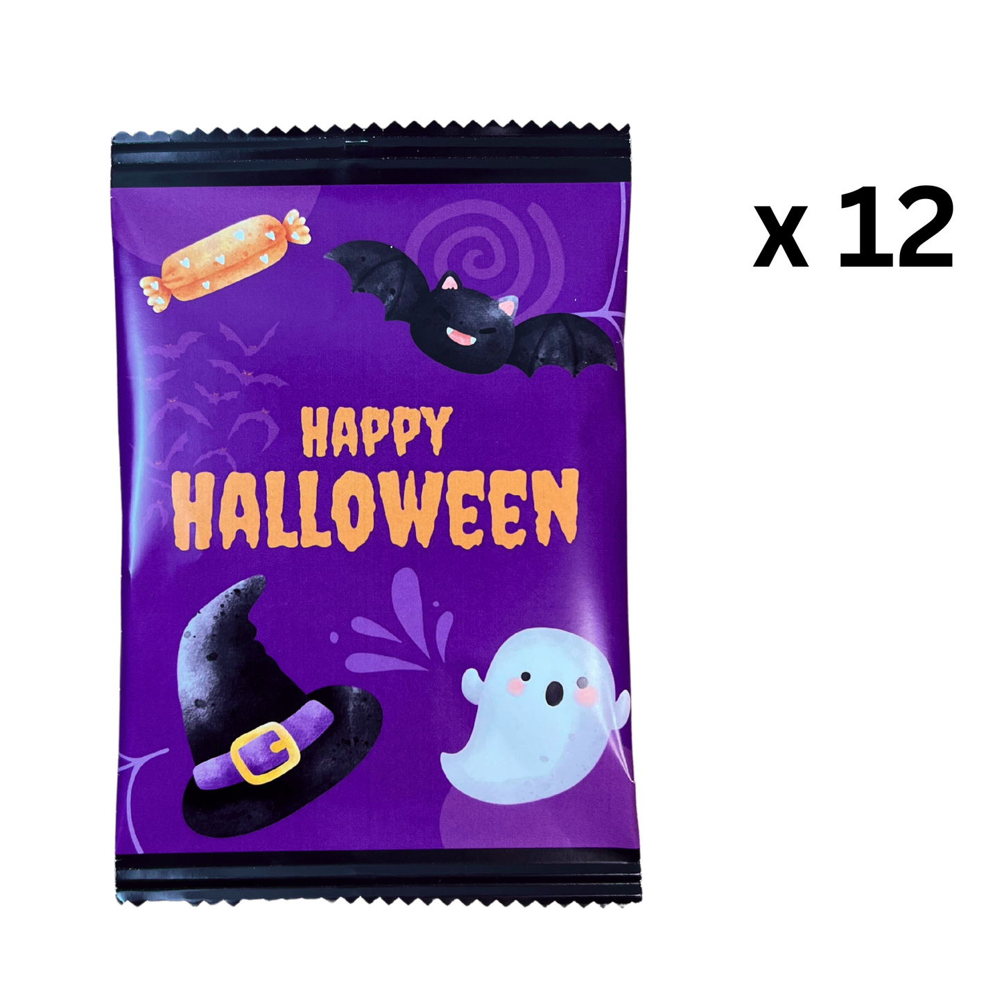 Halloween Chip size Party Bags (12 units per pack) - UNFILLED