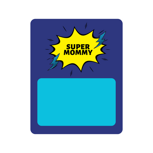 Generic Super Mommy Gift Card holder greeting card