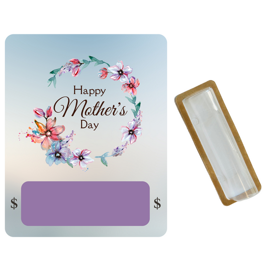 Generic Purple Mother's Day Money Holder Greeting Card