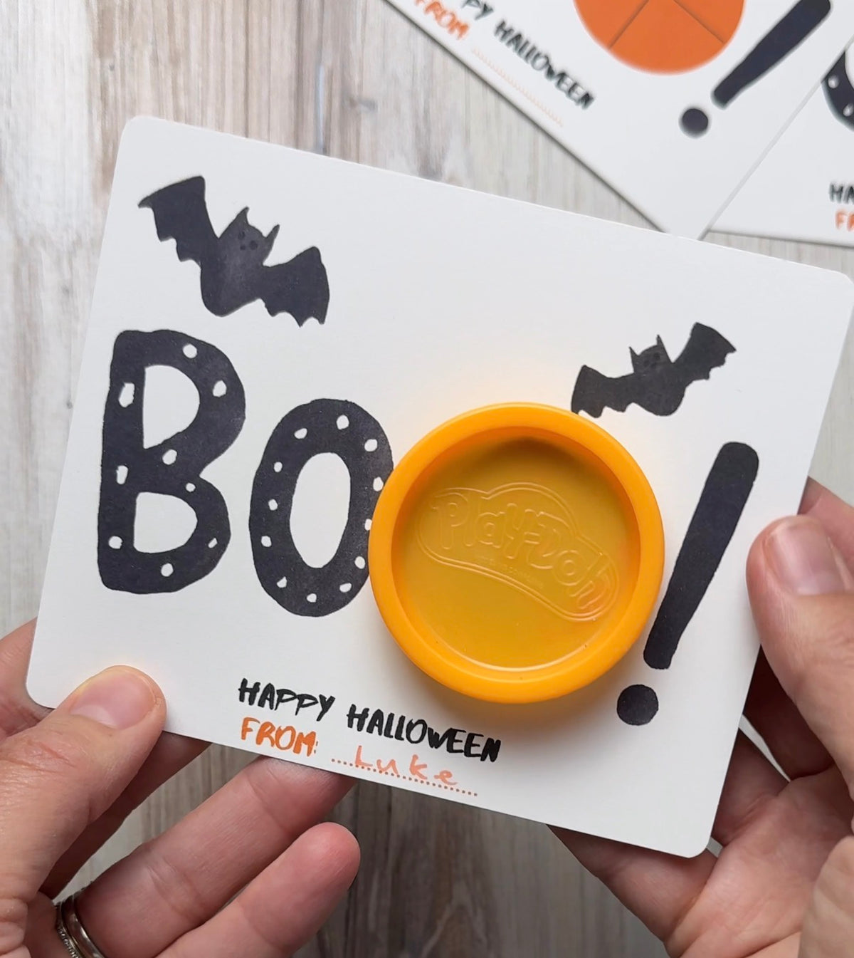 Halloween Playdoh Classroom Gifts - Digital Download