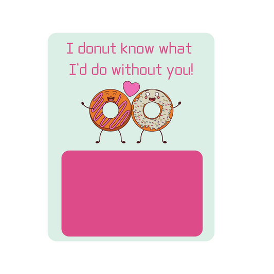 Generic I donut know Gift Card Holder