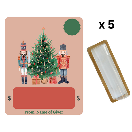 Personalized Nutcracker Money holder bundle (Set of 5)